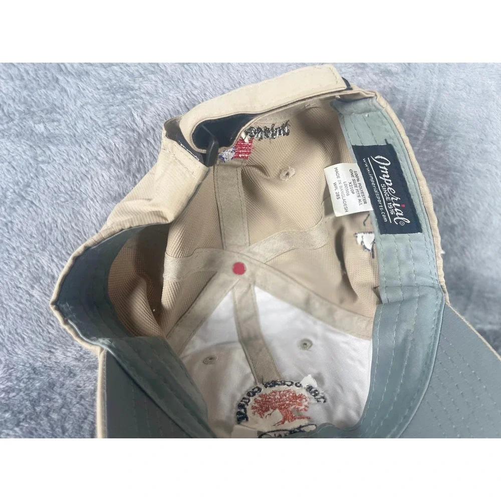 Ocean Course Kiawah Island Golf Hat Cap Tan Imperial Brand OSFA Adjustable - Picture 4 of 4
